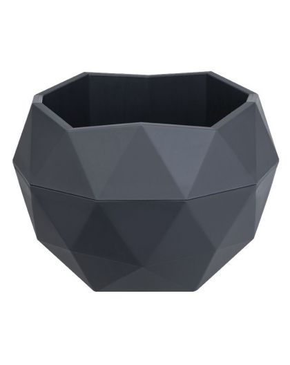 Кашпо Топаз (1,2л.) Цв. Антрацит (Арт. КШ-3013)