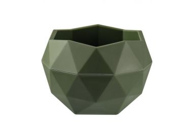 Кашпо Топаз (1,2л.) Цв. Тёплая хвоя (Арт. КШ-3023)