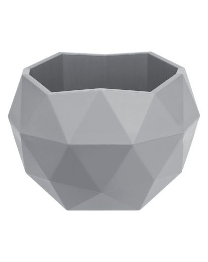 Кашпо Топаз (1,2л.) Цв. Серый жемчуг (Арт. КШ-3014)