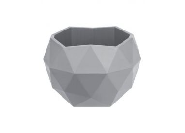 Кашпо Топаз (1,2л.) Цв. Серый жемчуг (Арт. КШ-3014)