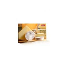 Доска разделочная 20*30 см, стеклянная, французские сыры [CL-7068A]