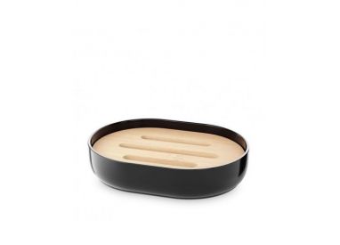 Мыльница Бамбук черный