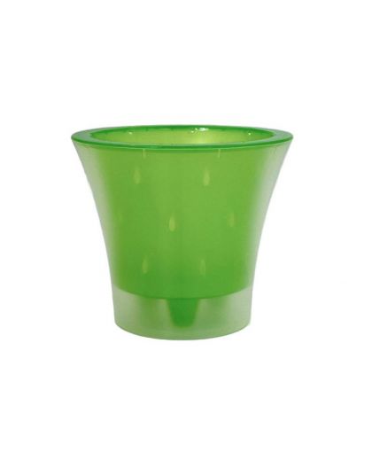 Кашпо ВАНДА орхид. 1,2л d12см h13 см с вкладкой