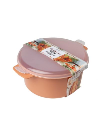 Емкость для холодильника и СВЧ Оливье (кирпичный) 3,4л