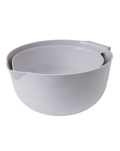 Набор мисок 2,0 + 3,2 л Оливье (агат)