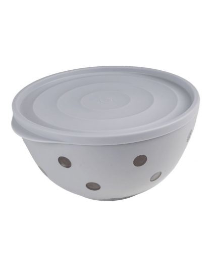 Салатник с крышкой 2,0 л Оливье (агат)