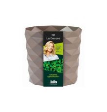 Кашпо Диамант (0,5л) Цв. Мокачино (Арт. КШ-1791) Кашпо Диамант (0,5л) Цв. Мокачино (Арт. КШ-1791)