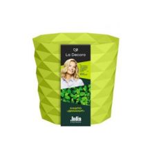 Кашпо Диамант (0,5л) Цв. Фисташковый (Арт. КШ-1794) Кашпо Диамант (0,5л) Цв. Фисташковый (Арт. КШ-1794)