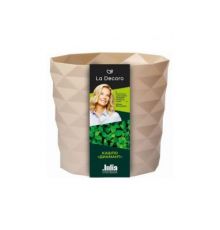 Кашпо Диамант (1,5л) Цв. Пудровый (Арт. КШ-1799) Кашпо Диамант (1,5л) Цв. Пудровый (Арт. КШ-1799)