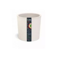 Горшок для цветов с дренажной вставкой Genius 12.2л  (d266, h263мм) молочный Горшок для цветов с дренажной вставкой Genius 12.2л  (d266, h263мм) молочный