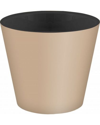 Горшок для цветов Rosemary 330 мм, 16л с дренажной вставкой на колесиках