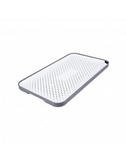 Поднос-сушилка Smart (серо-белый) 37*21*2см