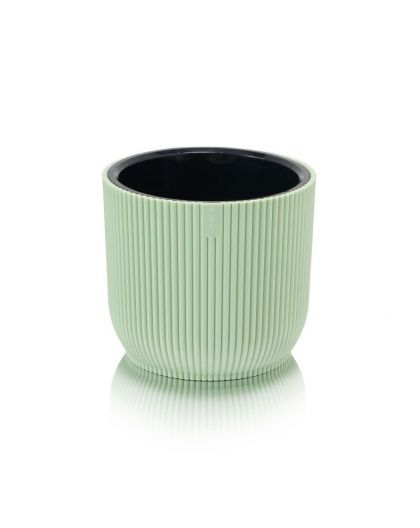 Кашпо LINEA 4,6л со вставкой 213х213х186мм