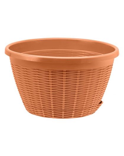 Кашпо Подвесное (6,5л) Цв. Карамельный (Арт. КШ-3567) без усов
