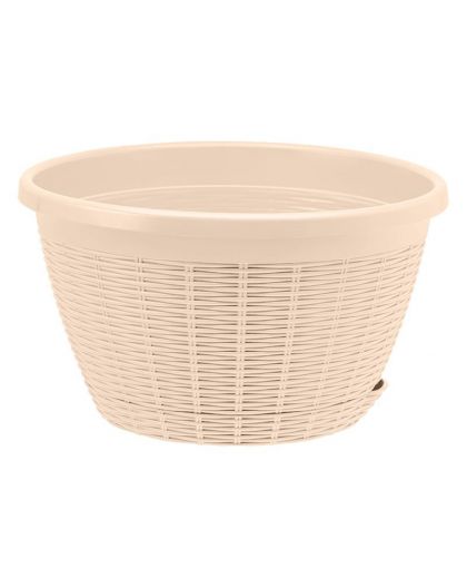 Кашпо Подвесное (6,5л) Цв. Кремовый (Арт. КШ-3568) без усов