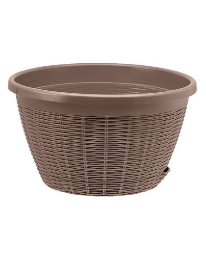 Кашпо Подвесное (6,5л) Цв. Мокачино (Арт. КШ-3569) без усов