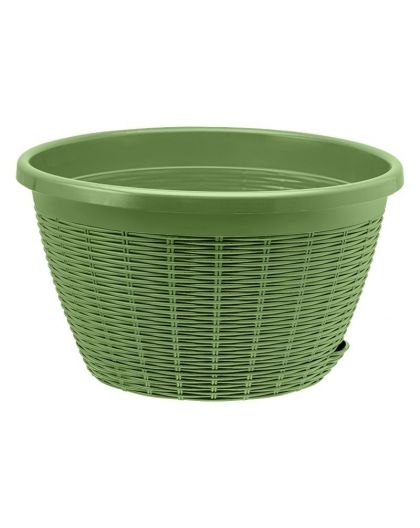 Кашпо Подвесное (6,5л) Цв. Оливковый (Арт. КШ-3570) без усов