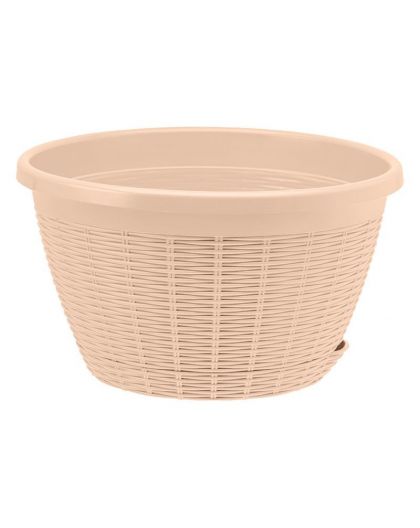Кашпо Подвесное (6,5л) Цв. Пудровый (Арт. КШ-3571) без усов