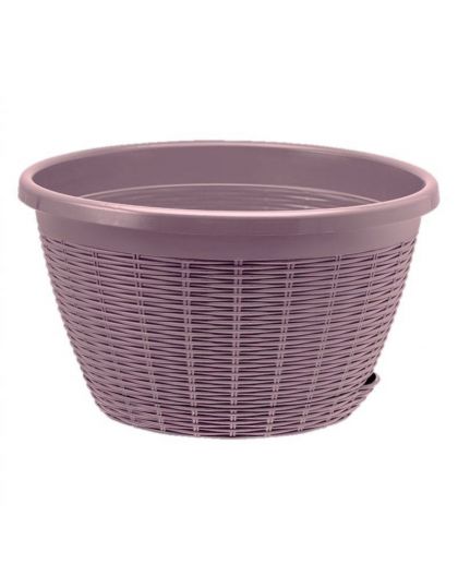 Кашпо Подвесное (6,5л) Цв. Пыльная роза (Арт. КШ-3572) без усов