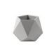 Кашпо Абремо (0,72л) Цв. Серый жемчуг (Арт. КШ-1754)