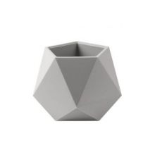 Кашпо Абремо (0,72л) Цв. Серый жемчуг (Арт. КШ-1754)
