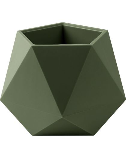 Кашпо Абремо (0,72л) Цв. Тёплая хвоя (Арт. КШ-1755)