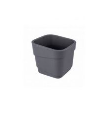 Горшок для цветов фактурный Hills 2,2л (d155, h145,5мм) (серый)
