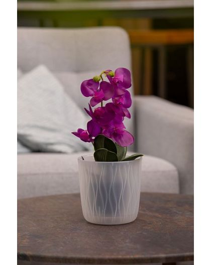 Горшок для орхидей с дренажной вставкой Desert 2,3л (d157, h152мм)