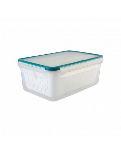 Контейнер ЭКСТРА ЛОК l 2,4л bright с сеткой (хвоя)