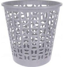 Корзина для бумаг Spin&Clean Disco, серебряный