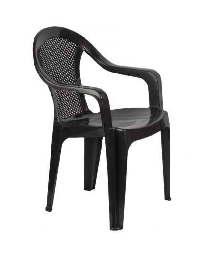 Кресло Decorona DeVeranda садовое 540x535x785 мм, круглая сетчатая спинка