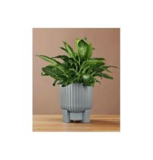 Горшок цветочный Торин, 3,3 л, серый-муссон