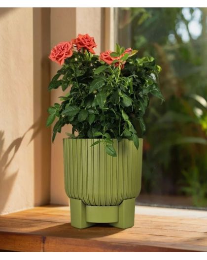 Горшок цветочный Торин, 9,5 л, папоротник