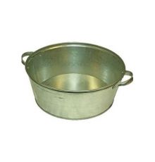 Таз оцинкован. круглый 13л