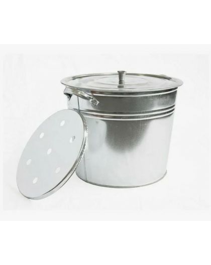 Бак оцинкованный 32л с крышкой и решеткой