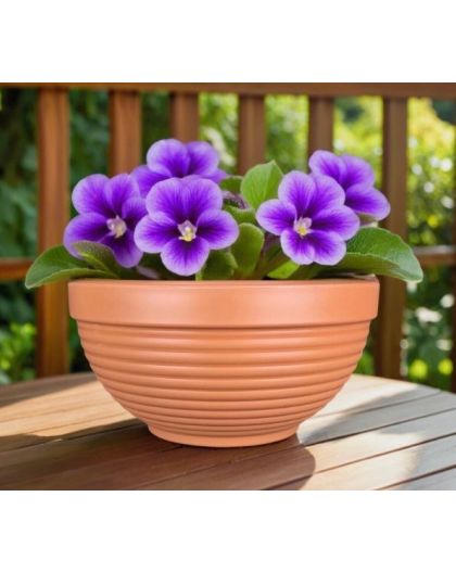 Миска Парма, D40 терракот 14,2л.