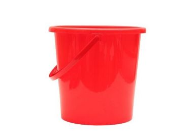 Ведро пластиковое 10л. Цв. красный (Арт. ВР-5541)