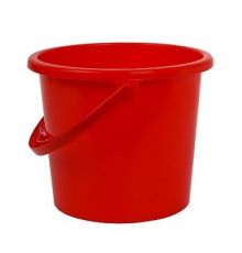 Ведро пластиковое 5л. Цв. красный (Арт. ВР-5740)
