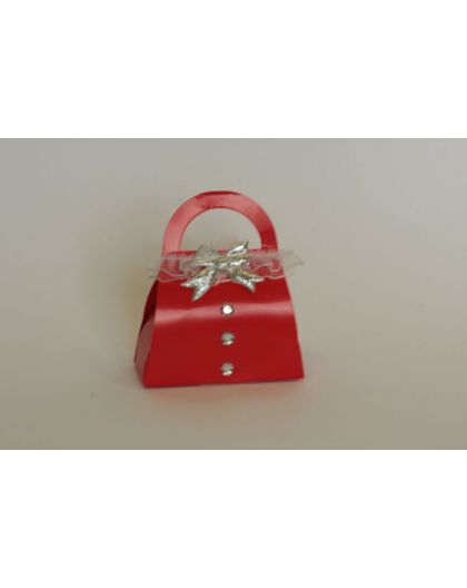 Музыкальная сумочка с ручками Красная