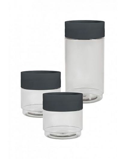 Комплект емкостей для сыпучих продуктов Asti  3 шт. (0,5л+0,5л+1,0л)