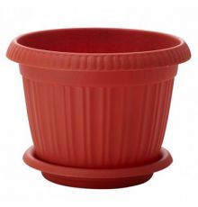 Горшок для цветов Basil/Таити D 230 mm с поддоном №5  4л.