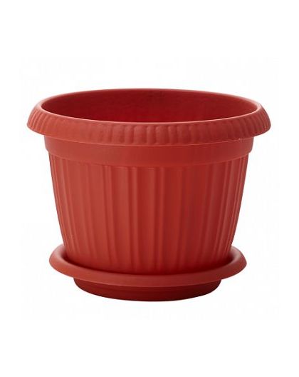 Горшок для цветов Basil/Таити D 230 mm с поддоном №5  4л.