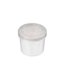 Банка с завинчивающейся крышкой Asti 0,7л (гранит светло-серый)