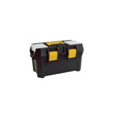 Ящик для инструментов Saturn 16,5, 420х250х230мм с органайзером и вставкой (черный)