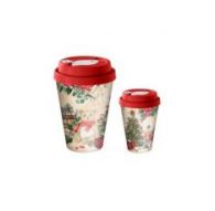 Стакан с крышкой 420мл с декором с клапаном Игрушки