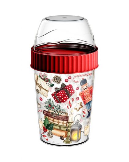 Контейнер для завтрака 440мл с декором Игрушки