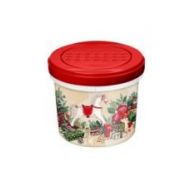 Банка с завинчивающейся крышкой 0,7л с декором Игрушки