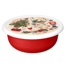 Миска Modena 3,2л с крышкой с декором Игрушки