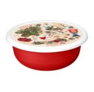 Миска Modena 3,2л с крышкой с декором Игрушки