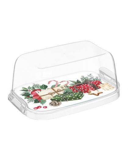 Масленка Bergamo с декором Игрушки